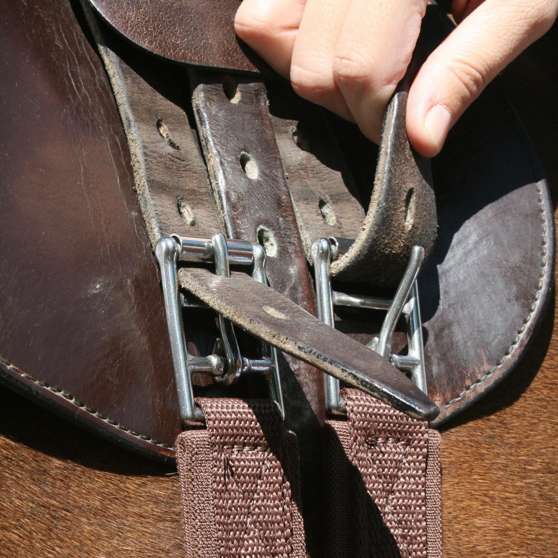 Professional's Choice® SMx Brown English Girth 5 Professional's Choice® SMx Brown English Girth - Image 5