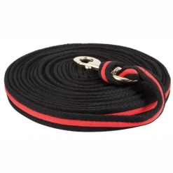 Dura-Tech® Cushion Lunge Line With Snap 16 Dura-Tech® Cushion Lunge Line With Snap -Equestrian Supplies Shop 31017 blackred