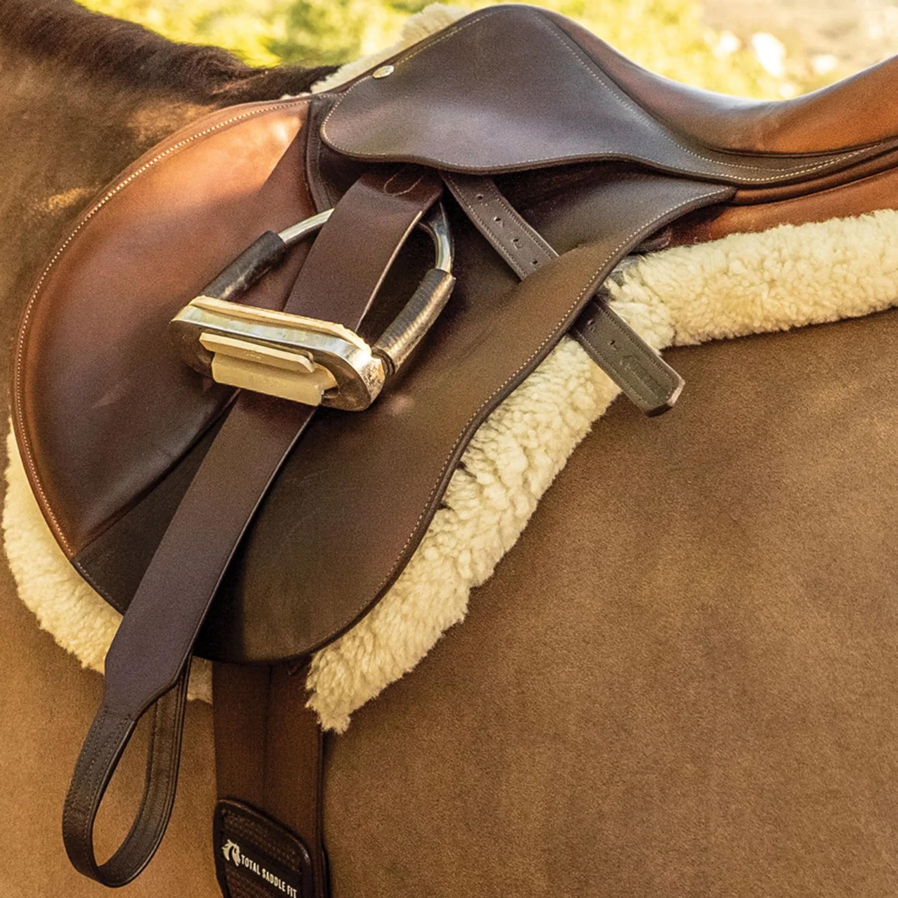 Total Saddle Fit Stability Jump Stirrup Leathers 3 Total Saddle Fit Stability Jump Stirrup Leathers - Image 3