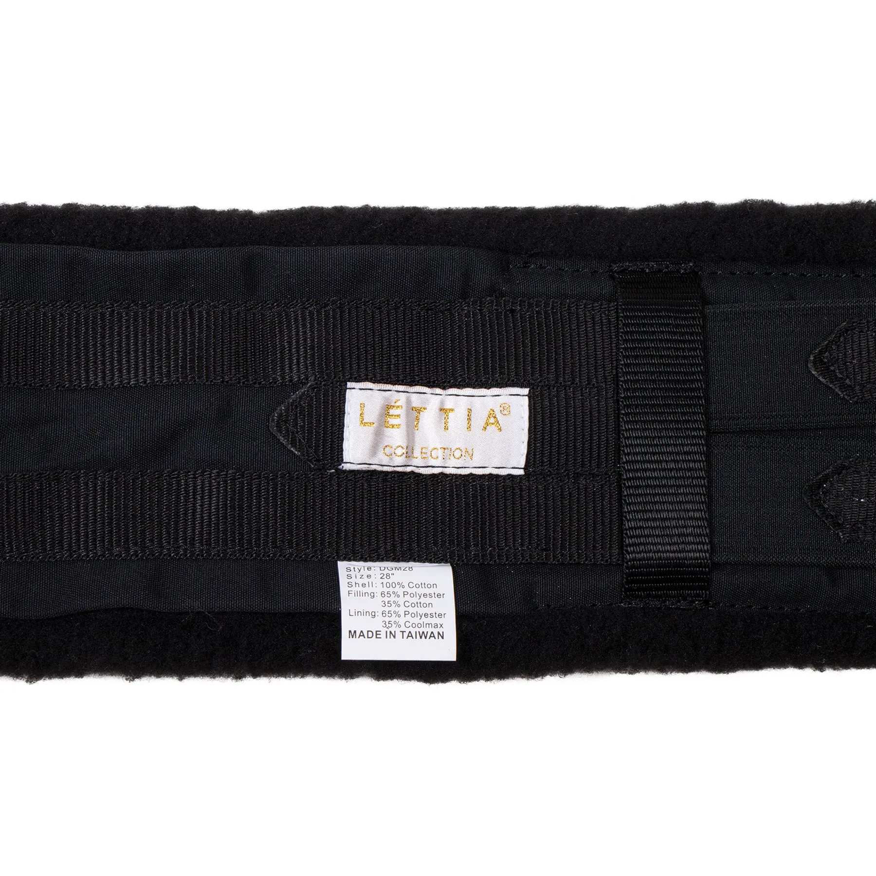 Léttia® Fleece-lined CoolMax® Dressage Girth 3 Léttia® Fleece-lined CoolMax® Dressage Girth - Image 3