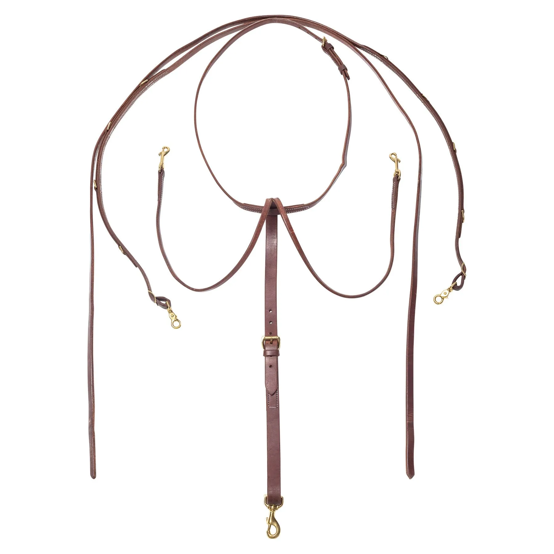 Billy Royal® All Leather Herman Oak German Martingale 1 Billy Royal® All Leather Herman Oak German Martingale