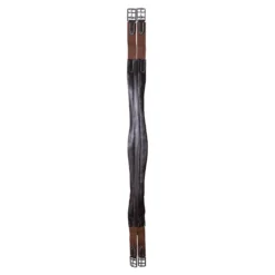 Pinnacle Stitched Comfort Gel Leather Girth -Equestrian Supplies Shop 43379 havana
