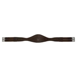Schneiders® Anatomical Leather Girth With Neoprene Liner -Equestrian Supplies Shop 43439 havana